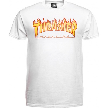 Thrasher Flame Logo white