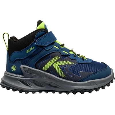 KEEN Детски туристически обувки Keen Kid's Zionic Mid WP Walking boots - Naval Academy / Evening Primrose - размер 30 (EU) (702-5837-0215)