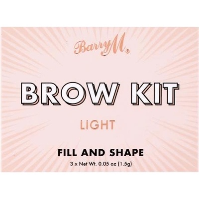 Barry M Brow Kit Комплекти и палитри за вежди 4.5 гр нюанс Light