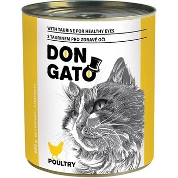 Don Gato pro kočku drůbeží 850 g