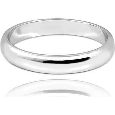 Minet Stříbrný snubní prsten JMAN0447SR