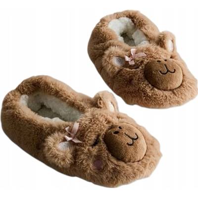 Primark detské papuče hnedá
