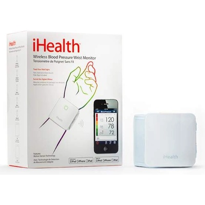 iHealth Wireless Blood Pressure Wrist BP7 Monitor - безжично устройство за мерене на кръвното налягане за iPhone, iPad и iPod