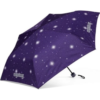 Ergobag Beargasus deštník skládací fialový