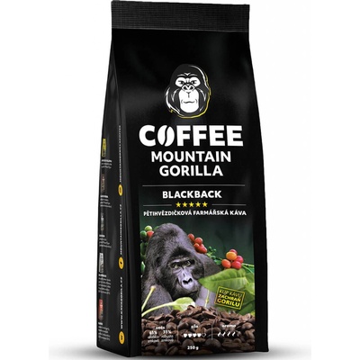 Mountain Gorilla COFFEE Blackback espresso směs 250 g