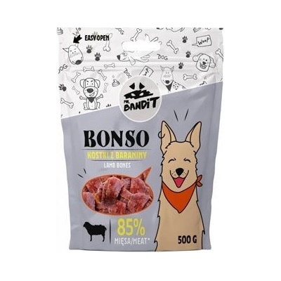 Vet Planet VetExpert Mr.Bandit pochoutka BONSO jehněčí kosti 500 g