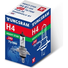 Tungsram Heavy Star H4 P43t 24V 75/70W