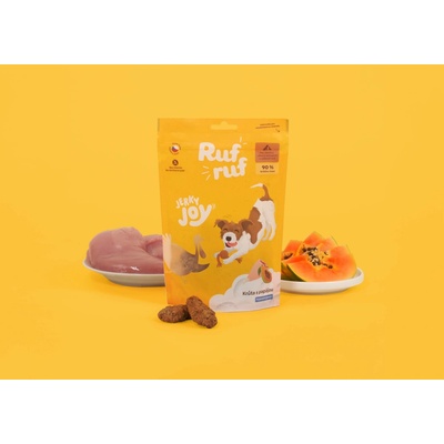 Rufruf Jerky Joy Krůtí s papájou 80 g – Sleviste.cz