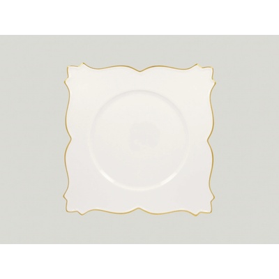 RAK Porcelain Pure talíř čtvercový 34 x 34 cm King RAK-D5GDSP34