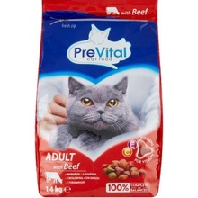 PreVital cat Adult hovězí 1,4 kg