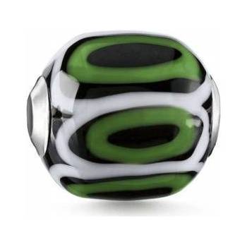 Thomas Sabo Дамска огърлица Thomas Sabo K0253-017-6 (1, 10 cm) Зелен (1, 1 cm)