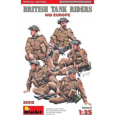 MiniArt British Tank Riders NW Europe (WW II Military) 1:35