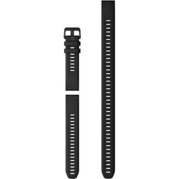 Image 1 of Garmin QuickFit® 20 Черна силиконова каишка (Descent Mk2S) 010-13028-00 (010-13028-00)