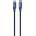 Ttec Кабел ttec AlumiCable Type-c - Lightning Fast Charging Cable 150cm - Син