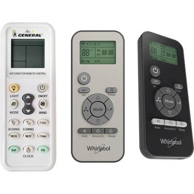General WHIRLPOOL DJ11J2-32, PACF212CO, PACF212HP, PACF29CO, PACF29HP - съвместимо дистанционно управление на марката General (DJ11J2-32, PACF212CO, PACF212HP, PACF29CO, PACF29HP)