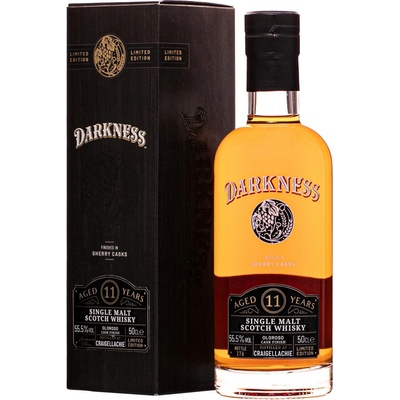 Darkness Craigellachie 11y 55,5% 0,5 l (kartón)