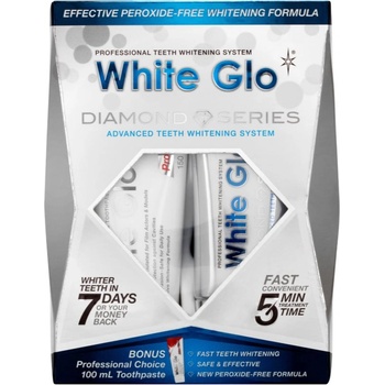 White Glo Diamond Series Whitening System комплект за избелване на зъби