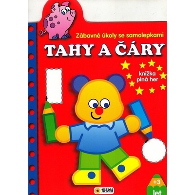 Tahy a čáry Zábavné úkoly se samolepkami