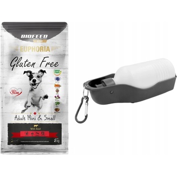 Biofeed Euphoria Gluten Free s hovädzím mäsom pre Mini psov a malé plemená 2 kg