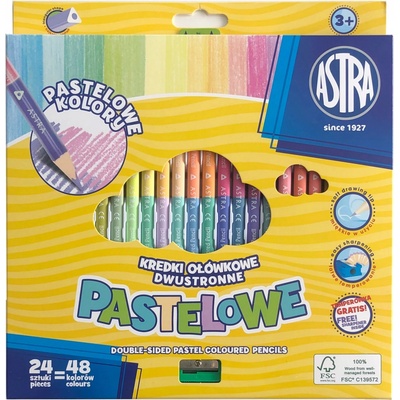 Astra Trio 24/48 barev pastel 296748