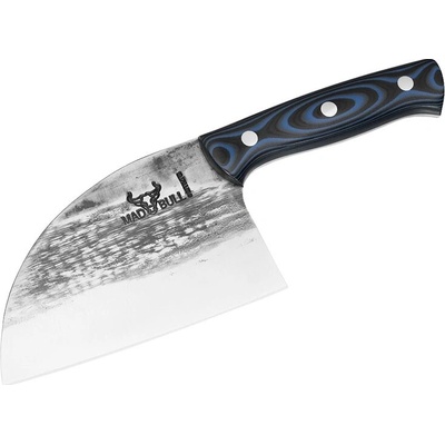Sekáč SAMURA Mad Bull Chopper 14,5 cm G-10 Čierno-modrý