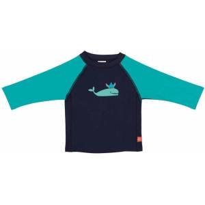 Lassig Плажна блузка с дълги ръкави Lassig - Blue whale, 18 м (4042183353654)