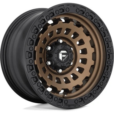 Fuel D634 ZEPHYR 8x17 5x114.3 ET38 matte bronze black bead ring