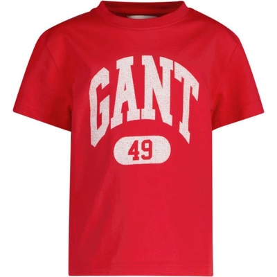 Gant 49 Arch Relaxed T-shirt Bright Red