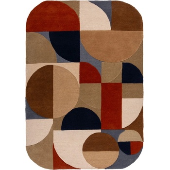 Image 1 of Flair Rugs Теракотен ръчно изработен вълнен килим 120x170 cm Mia Arch - Flair Rugs (503119380171)