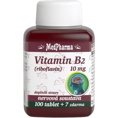 MedPharma Vitamín B2 10 mg 107 tabliet