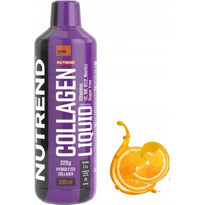 Nutrend Collagen Liquid 500 ml pomaranč