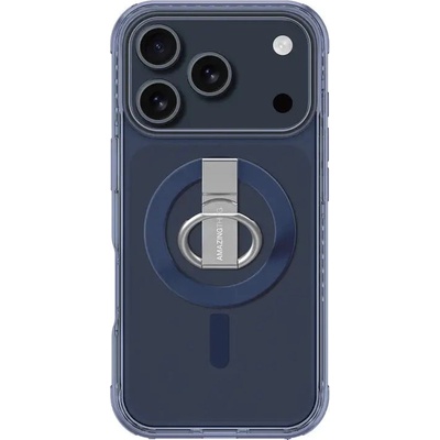 AMAZINGTHING Titan Pro Grip Ring Set Case за iPhone 17 Pro, съвместим с MagSafe - син (IP176.3PTRBU)