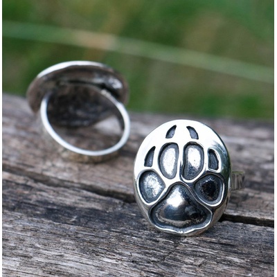 Drakkaria VLČÍ STOPA stříbrný prsten P27896