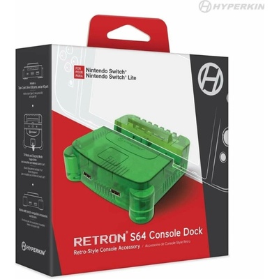 Hyperkin RetroN S64 Console Dock Nintendo Switch (Lime Green)