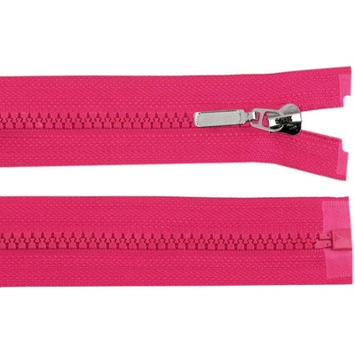 Stoklasa Kostěný zip No 5 délka 50 cm s ozdobným jezdcem Balení: 1 ks, Varianta: 145 růžová malinová 145 růžová malinová