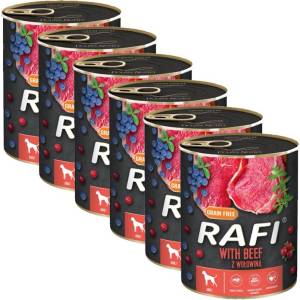 RAFI Рафі Възрастен GF Пате с Говеждо 6 x 800 г