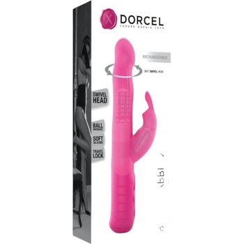 Dorcel Безжичен вибратор с клитор стимулатор в розово
