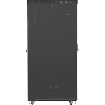 Lanberg rack cabinet 19" free-standing 42U/800x1200 (flat pack) with mesh door lcd black v2 (FF01-8242-23BL)