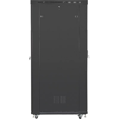Lanberg rack cabinet 19" free-standing 42U/800x1200 (flat pack) with mesh door lcd black v2 (FF01-8242-23BL)