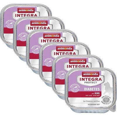 Animonda Integra Protect Cat Diabetes hovězí maso 6 x 100 g