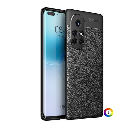 Huawei nova 8 Pro 5G Удароустойчив Litchi Skin Калъф и Протектор