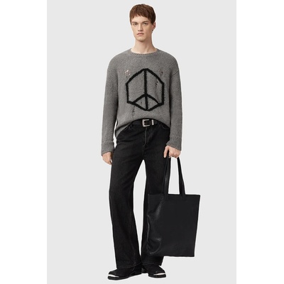 AllSaints Пуловер с вълна AllSaints MESSAGE (M013KD)
