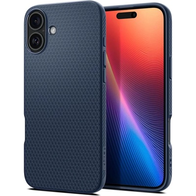 Spigen Liquid Air Apple iPhone 16 Case navy blue (ACS08195)