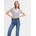 GAP Тениска на райета GAP GAP | Byal | ЖЕНИ | XXS