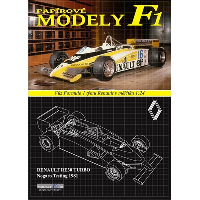 157 Renault RE30 Nogaro Testing 1981 1:24