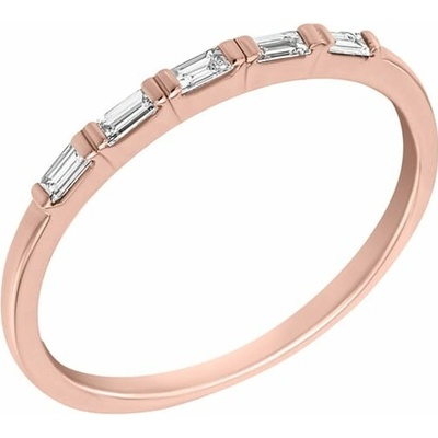 Eppi Eternity prsten s lab grown baguette diamanty Vamala R44101