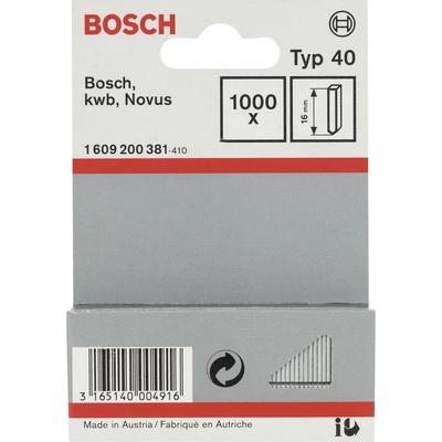 Piny, typ 40 1000 ks Bosch Accessories 1609200381; 1609200381