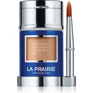 La Prairie Skin Caviar Concealer Foundation грим и коректор SPF 15 цвят NW-20 Warm Beige 30ml
