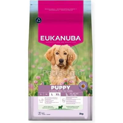 EUKANUBA Life Care Puppy L/XL суха храна за кучета - агнешко, ориз 12 кг