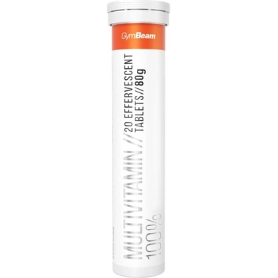 GymBeam Multivitamin 100% [20 Таблетки] Портокал